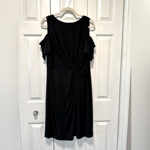 RALPH LAUREN black dress.   NWT Size 16.